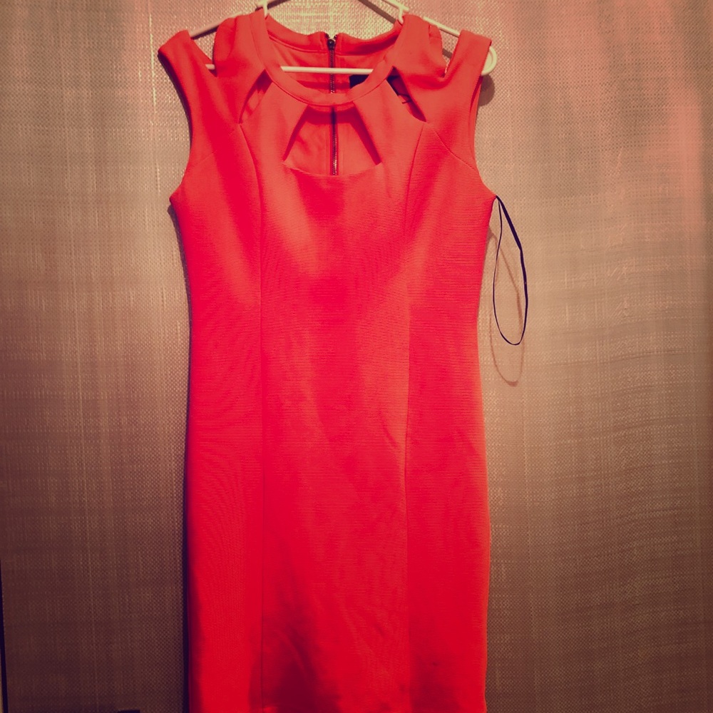 Kardashian kollection pink dress